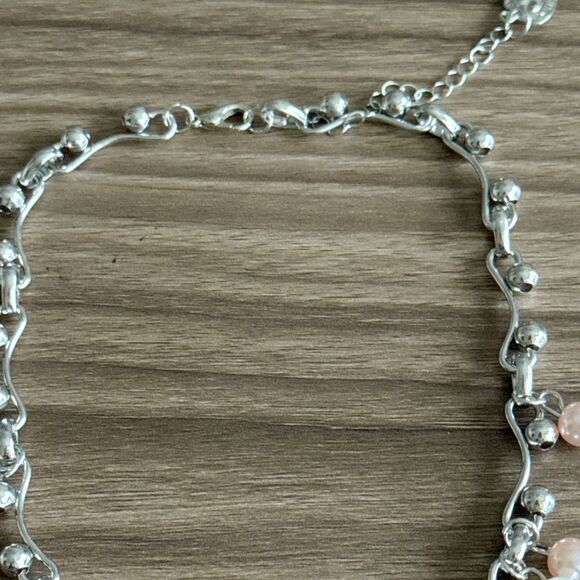 Pink Starfish Necklace Q668 - Picture 6 of 7